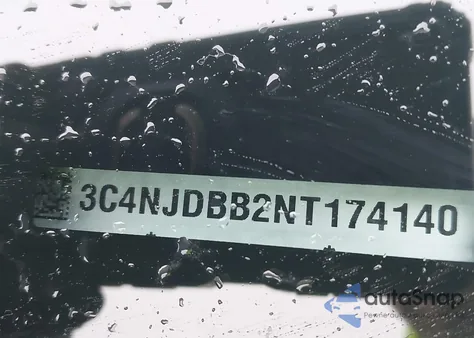 2022 Jeep Compass Latitude 4X4 from USA, damaged, VIN 3C4NJDBB2NT174140